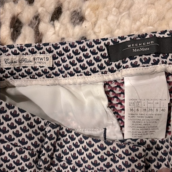 MaxMara Weekend Patterned Pants - Picture 2 of 7